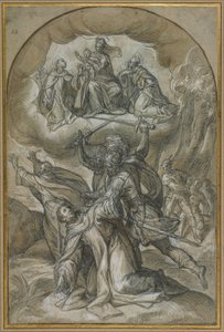 De dood van Sint Petrus Martelaar door Denis Calvaert